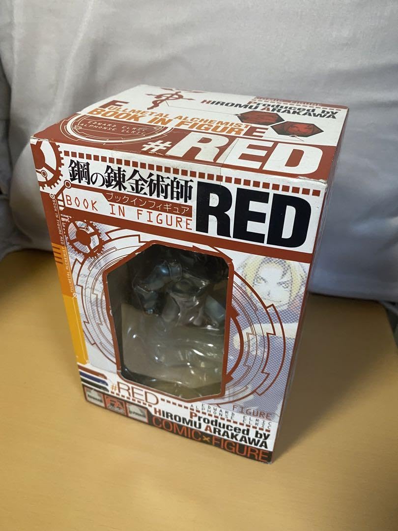 Amazon.co.jp: 鋼の錬金術師ブックインフィギュアRED : ホビー